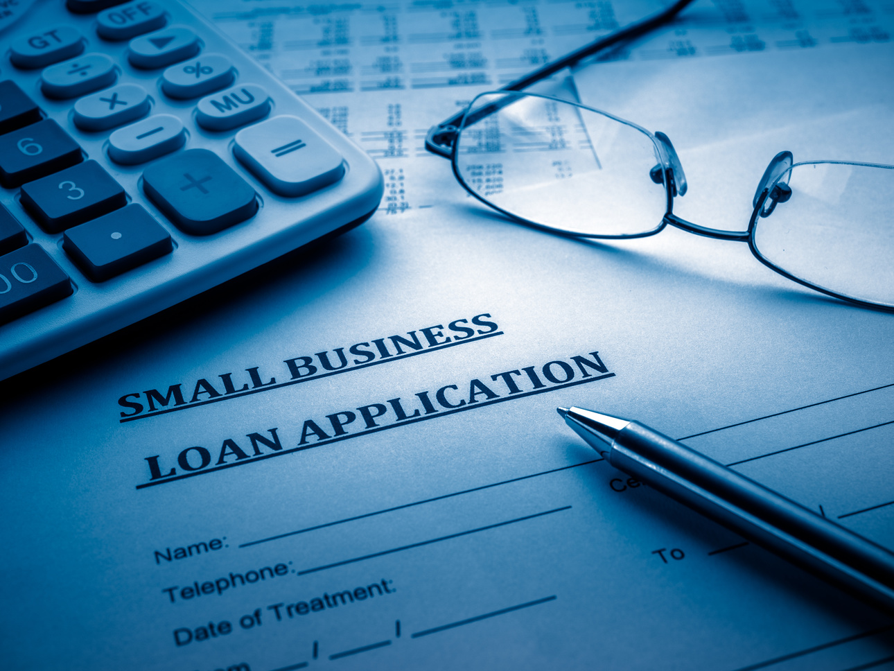 SBA loan papers